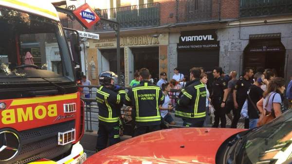 В мадридском метро из-за взрыва ноутбука пострадали люди