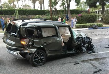Пьяный водитель устроил серию ДТП в Марбелье