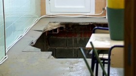 Пострадавшая школа